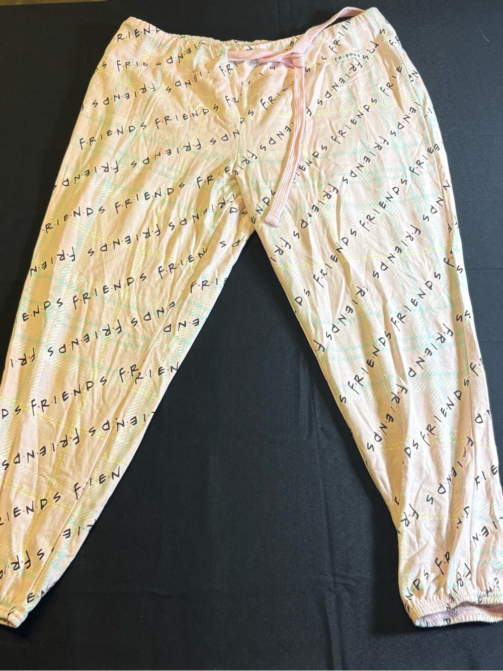 FRIENDS Pink Tie-Dye Lounge Joggers
